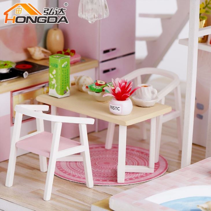 Children Wooden Toys Doll House